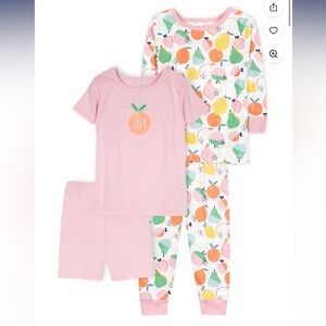 Little starts organic 2 peice pj set 9 months